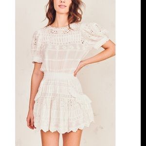 LOVESHACKFANCY Augustine Dress small